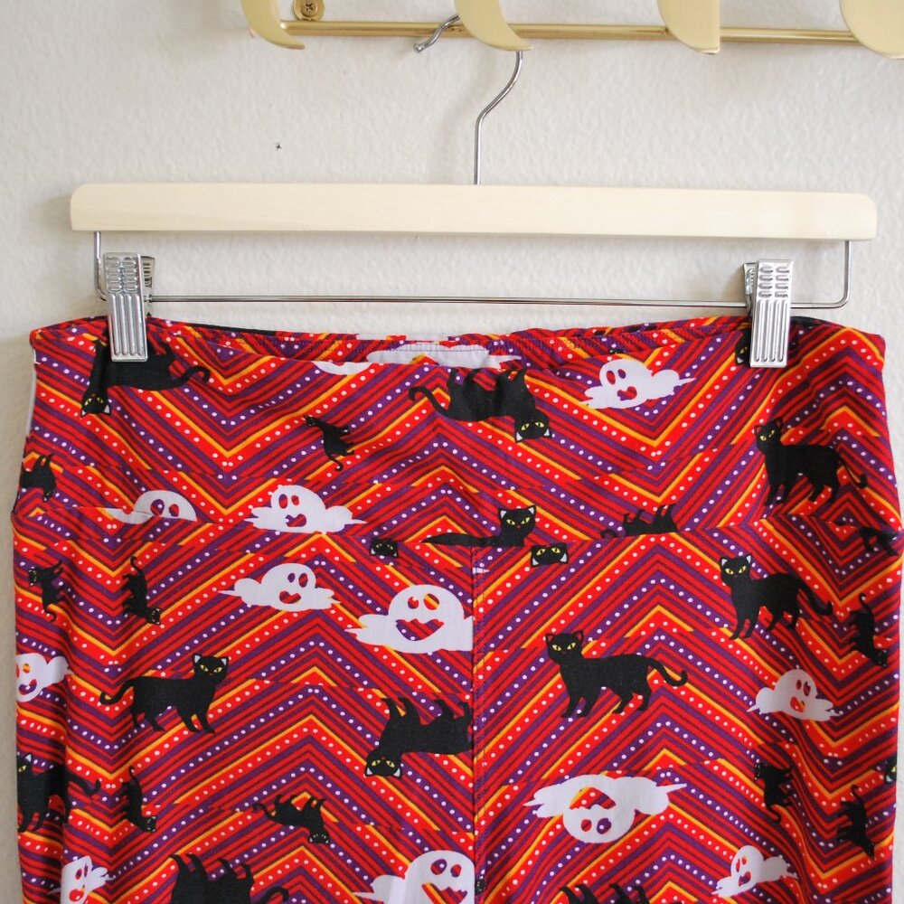Black Cat and Ghost leggings (Tall & Curvy)